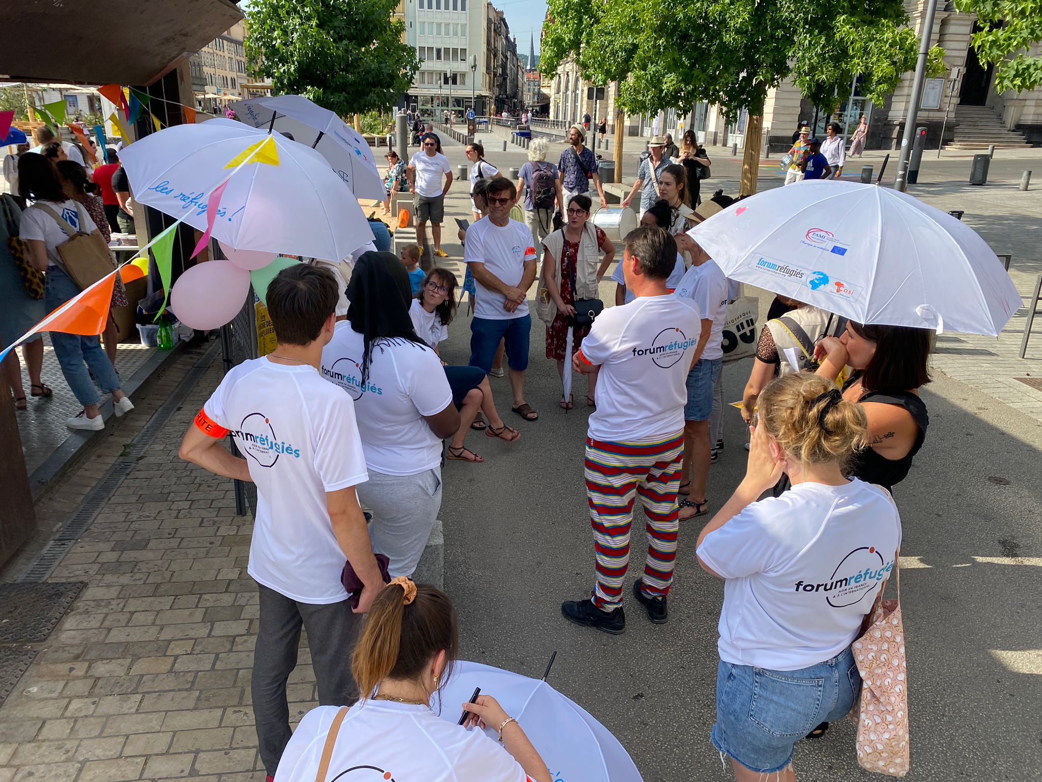 Journée mondiale des réfugiés | 3ème Marche des parapluies à Clermont-Ferrand