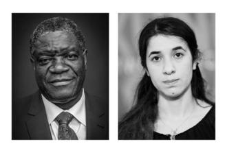 Deux prix Nobel de la paix en résonance avec les valeurs et actions de Forum réfugiés-Cosi